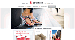 Desktop Screenshot of berkemann.com